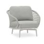 Lawn sofas   - CUDDLE garden armchair - COUTURE JARDIN