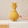 Objets de décoration - Argile glacée à l'ananas jaune avec couvercle - HUAKAL