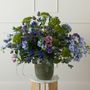 Décorations florales - BOUQUET SAMOA BLEU - LOU DE CASTELLANE