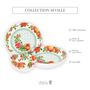 Lawn tables - Seville collection melamine tableware - LES JARDINS DE LA COMTESSE