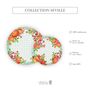 Lawn tables - Seville collection melamine tableware - LES JARDINS DE LA COMTESSE