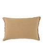 Fabric cushions - CHLOE cushion cover washed linen apricot 60x40 - BLANC D'IVOIRE