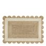 Tapis - Tapis ENOLA jute naturel et blanc 200x300 - BLANC D'IVOIRE