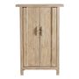 Armoires - Buffet BAO orme naturel recyclé 80x35x145 - BLANC D'IVOIRE