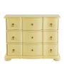 Chests of drawers - CARLOTTA PM chest of drawers pastel yellow 105x44x82 - BLANC D'IVOIRE