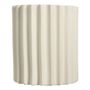 Wall lamps - OLYMPE wall light non-electrified beige ceramic 20x11.9x21.9 - BLANC D'IVOIRE