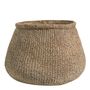 Baskets - Decorative vase ERO beige cement 40.7x40x30 - BLANC D'IVOIRE