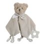 Peluches - Toudoux Ourson avec anneau de dentition beige - MATHILDE M.