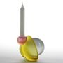 Design objects - Candle holder No. 3 collection  ” IMBRIQ' " - L'ATELIER HORIZON VERRE