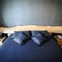 Beds - Rustic Wood Beam Bed Cristian - RECYCLEART DESIGN GROUP