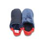 Cadeaux - JAPAN MADE Reversible room shoes / Color nep calze x Micro boa - MERIPPA