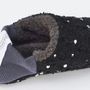 Cadeaux - JAPAN MADE Reversible room shoes / Dot tweed x Sheep boa pile - MERIPPA