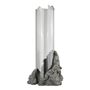 Vases - CATHARSIS (large), Sculptural vase in glass and stone - COKI