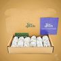 Caskets and boxes - Set of 6 White Sages - VEEGREEN