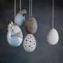 Vases - ERWIN L FLOW blue egg pendant vase - KLATT OBJECTS