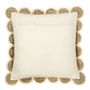 Cushions - ENOLA natural and white jute cushion 60x60 - BLANC D'IVOIRE