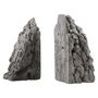 Sculptures, statuettes and miniatures - CATHARSIS SCULPTURAL BOOKENDS SET - HANDCRAFTED STONE MOUNTAIN SHAPE - COKI