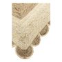 Cushions - ENOLA natural and white jute cushion 60x60 - BLANC D'IVOIRE