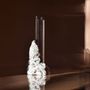 Vases - CATHARSIS, SCULPTURAL VASE – SMALL STATEMENT, in glass and stone - COKI