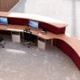 Countertops - Customized Reception Desk - 3D CONCRETE