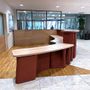 Countertops - Customized Reception Desk - 3D CONCRETE