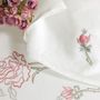 Table linen - English Rose Dinner Napkins (Set of 4) - NINÉH