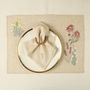 Table linen - Enchanted Flower Dinner Napkins (Set of 4) - NINÉH