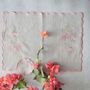 Table linen - Peach Mayra Placemats (Set of 4) - NINÉH