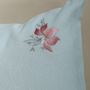 Fabric cushions - Embroidered cushion cover - Pastel Bouquet - NINÉH