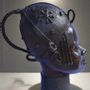 Sculptures, statuettes and miniatures - Bronze Queen Mother Head - Ife - Bini Edo - QUINTESSENCE AFRICAINE