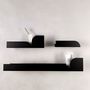 Shelves - Small wall shelf, black BAUHAUS - NAMUOS