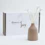 Floral decoration - Home fragrance diffuser vase, Aromatic diffuser in ceramic with sticks - ANOQ