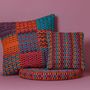 Fabric cushions - SPECTRUM DOTS - Handcrafted Cushions - EETY STUDIO