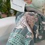 Throw blankets - Smile longevity symbol(Turtles) - BON`EE