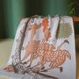 Throw blankets - Smile longevity symbol(Deer) - BON`EE