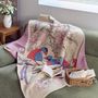 Throw blankets - Flower and Bird - BON`EE