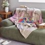 Throw blankets - Flower and Bird - BON`EE