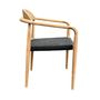 Lawn chairs - Olefin teak and rope chair - CHT21 - BALINAISA