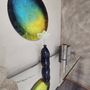 Mirrors - Cosmic reflection, decorative round mirror - NARCIS