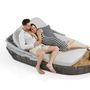 Deck chairs - ESCAPADE double daybed with canopy (boat-shaped) - COUTURE JARDIN