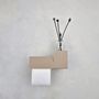 Installation accessories - Beige toilet paper holder BAUHAUS - NAMUOS