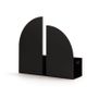 Shelves - Metal wall magazine rack BAUHAUS, black or white - NAMUOS