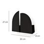 Shelves - Metal wall magazine rack BAUHAUS, black or white - NAMUOS