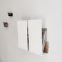 Bookshelves - Wall magazine rack WINGS black, grey, green or white - NAMUOS