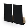 Bookshelves - Wall magazine rack WINGS black, grey, green or white - NAMUOS