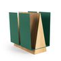 Bookshelves - Magazine stand WINGS, black, grey, green or white - NAMUOS