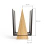 Bookshelves - Magazine stand WINGS, black, grey, green or white - NAMUOS