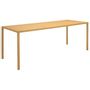 Dining Tables - X_LIGHT Table 200/80 Wood - I.T.F. DESIGN SRL