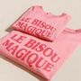 Prêt-à-porter - Le t-shirt Le bisou magique femme en coton bio - ÉMOI ÉMOI