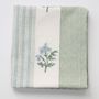 Table linen - Hand printed floral tablecloths and napkins - ROZABLUE